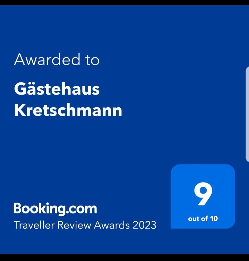Gaestehaus Kretschmann ツェルティンゲン・ラハティグ エクステリア 写真